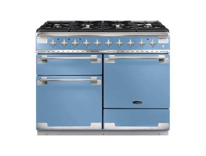 Rangemaster ELS110DFFCA - 110cm Elise Dual Fuel China Blue Range Cooker 94230