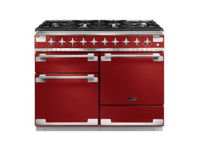 Rangemaster ELS110DFFRD - 110cm Elise Dual Fuel Cherry Red Range Cooker 94260