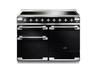 Rangemaster ELS110EIGB - 110cm Elise Electric Induction Gloss Black Range Cooker 100320