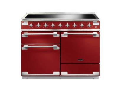 Rangemaster ELS110EIRD - 110cm Elise Electric Induction Cherry Red Range Cooker 100380