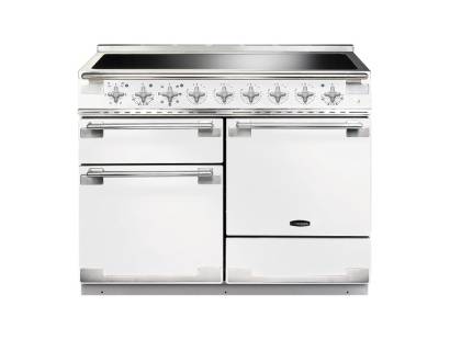 Rangemaster ELS110EIWH - 110cm Elise Electric Induction White Range Cooker 100370