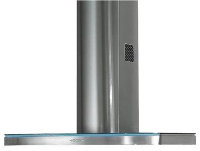 Rangemaster ELTHDC110SG 110cm Elite Stainless Steel Glass Cooker Hood 69230