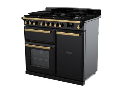 Rangemaster ESDL100DFPGBLAB1 Estel Deluxe Dual Fuel Range Cooker 18074
