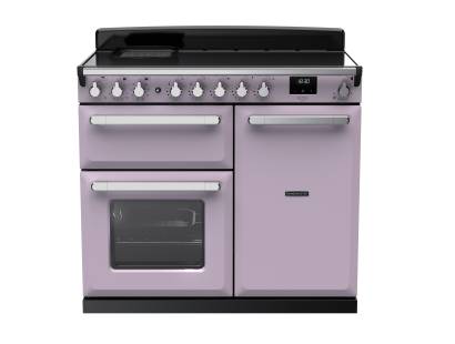 Rangemaster ESDL100EIPHTHCM1 - 100cm Estel Deluxe Induction Heather Chrome Range Cooker 17859