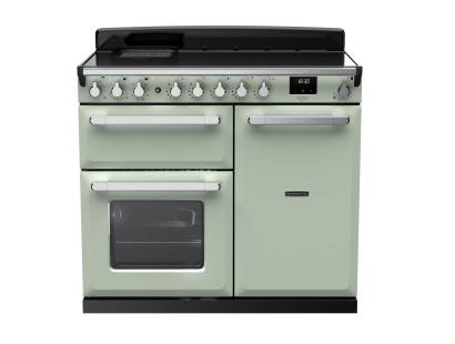 Rangemaster ESDL100EIPMNTCM1 - 100cm Estel Deluxe Induction Mint Chrome Range Cooker 15119