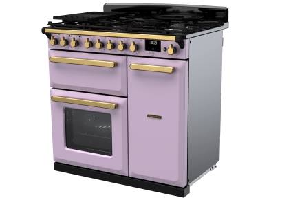 Rangemaster ESDL90DFPHTHAB1 90cm Estel Deluxe Dual Fuel Range Cooker