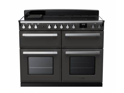 Rangemaster ESDLB110EIPSLTCM1 - 110cm Estel Deluxe Induction Slate Chrome Range Cooker 15300