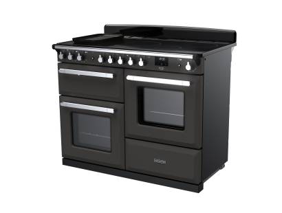 Rangemaster Estel Deluxe 110 Induction Slate Chrome Range Cooker 15198