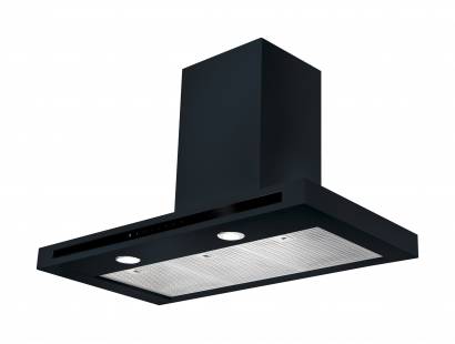 Rangemaster HLTHDS100BL 100cm Hi-Lite Black Flat Hood 105420