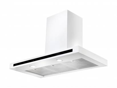 Rangemaster HLTHDS100WH 100cm Hi-Lite White Flat Hood 105440