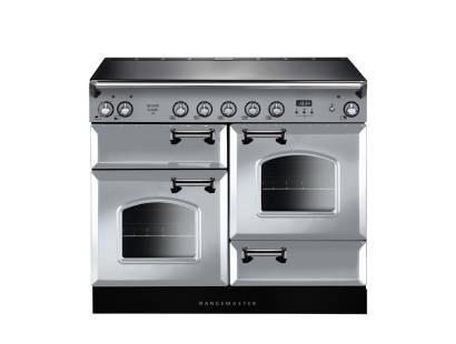 Rangemaster INC110EIRP - 110cm Infusion Classic Electric Induction Royal Pearl Range Cooker 122910