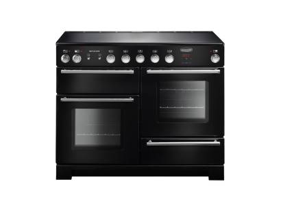 Rangemaster INF110EIBL - 110cm Infusion Electric Induction Black Range Cooker 116400