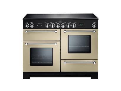 Rangemaster KCH110ECCRC - 110cm Kitchener Electric Ceramic Cream Chrome Range Cooker 78880