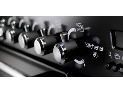 Rangemaster KCH90ECBLC Electric Ceramic Black Chrome Range Cooker