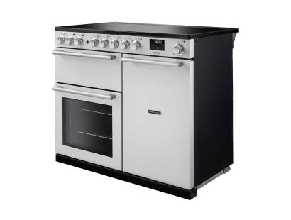 Rangemaster NEX100EIPWHTCM1 White range cooker