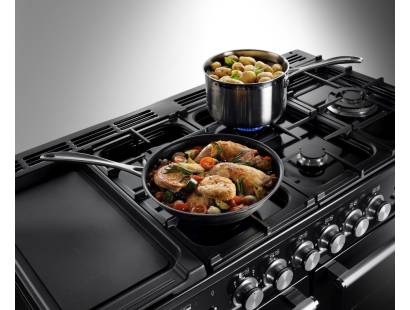 Rangemaster NEX110DFFCBC Nexus Dual Fuel Range Cooker