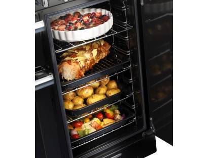 Rangemaster NEX90DFFCBC Charcoal Black