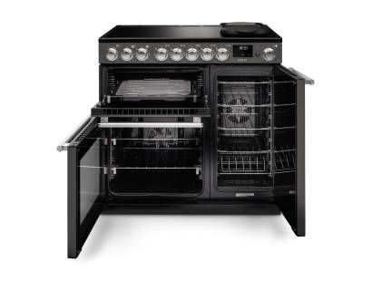 Rangemaster NEX90DFPSLTCM1 Slate range cooker
