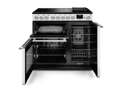 Rangemaster NEX90EIPWHTCM1 White range cooker