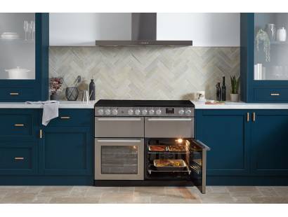 Rangemaster NEXB110EIPSLTCM1 Slate range cooker