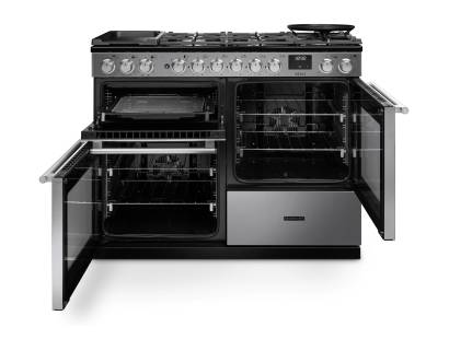 Rangemaster NEXO110DFSTSTCM1 Stainless Steel range cooker