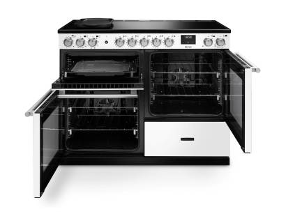 Rangemaster NEXO110EIPWHTCM1 White range cooker