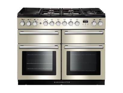 Rangemaster NEXSE110DFFIVC - 110cm Nexus SE Dual Fuel Ivory Chrome Range Cooker 118220