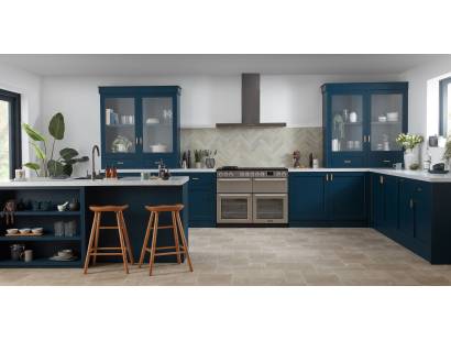 Rangemaster Nexus 110cm range cooker in kitchen setting