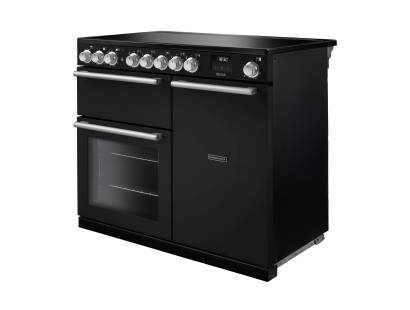 Rangemaster Nexus Charcoal Black Chrome induction cooker