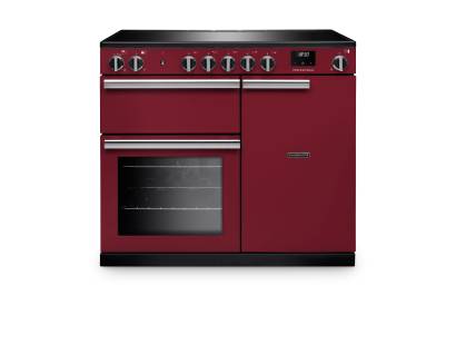 Rangemaster PR100EIPBOR-CM1 100cm Professional Induction Bordeaux Range Cooker