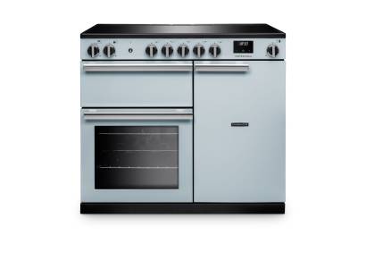 Rangemaster PR100EIPMSB-CM1 100cm Professional Induction Misty Blue Range Cooker