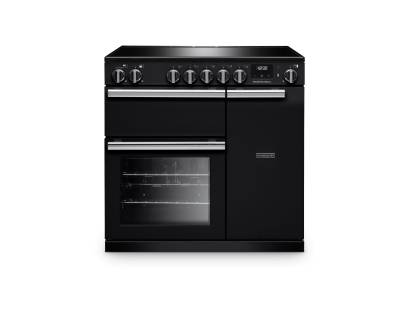 Rangemaster PR90EIPCBL-CM1 90cm Professional Induction Charcoal Black Range Cooker