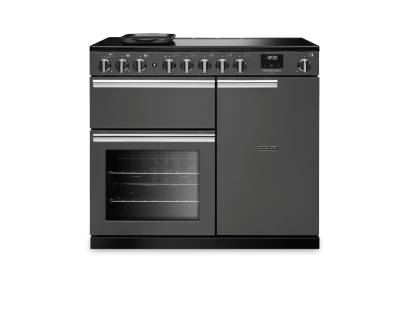 Rangemaster PRDL100EIPSLT-CM1 100cm Professional Deluxe Induction Slate Range Cooker