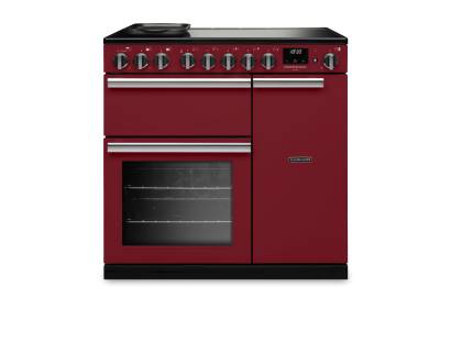 Rangemaster PRDL90EIPBOR-CM1 90cm Professional Deluxe Induction Bordeaux Range Cooker