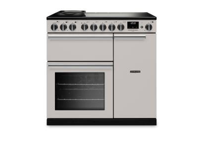Rangemaster PRDL90EIPIVY-CM1 90cm Professional Deluxe Induction Ivory Range Cooker