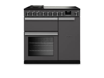 Rangemaster PRDL90EIPSLT-CM1 90cm Professional Deluxe Induction Slate Range Cooker