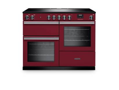 Rangemaster PRO110EIPBOR-CM1 110cm Professional Induction Bordeaux Range Cooker