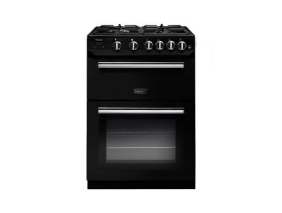 Rangemaster PROP60NGFBLC - 60cm Professional + Natural Gas Black Chrome Range Cooker 107270