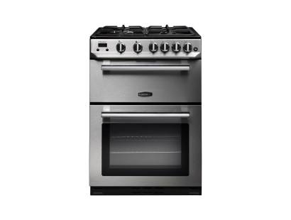 Rangemaster PROP60NGFSSC - 60cm Professional + Natural Gas Stainless Steel Chrome Range Cooker 107280