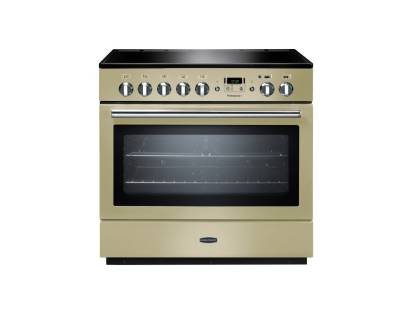 Rangemaster PROP90FXEICRC - 90cm Professional + FX Electric Induction Cream Chrome Range Cooker 96320