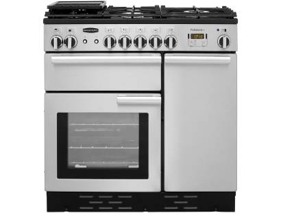 Rangemaster PROP90NGFSSC - 90cm Professional + Natural Gas Stainless Steel Chrome Range Cooker 86870