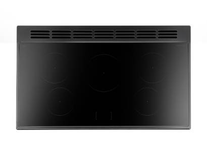 Rangemaster Professional 100 five zone induction hob with Power Boost and nine power levels