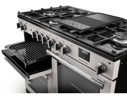 Rangemaster Professional 110 Flexi-Grill with four shelf positions and full or half-width grilling