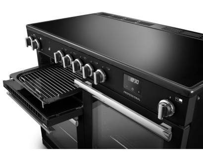 Rangemaster Professional 110 Flexi-Grill with four shelf positions and full or half-width grilling