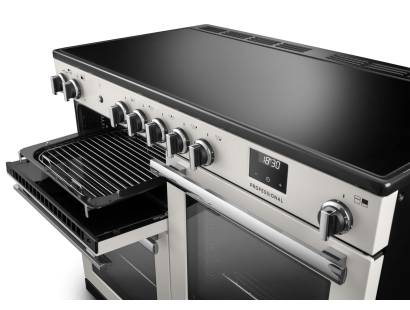 Rangemaster Professional 110 Flexi-Grill with four shelf positions and full or half-width grilling