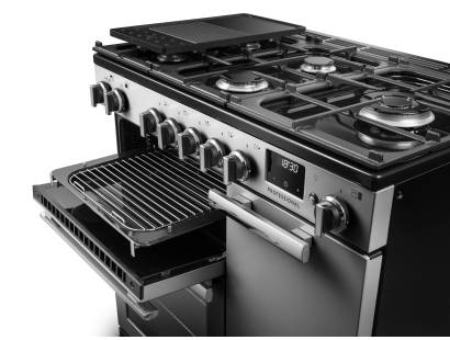 Rangemaster Professional 90 separate Flexi-Grill with four shelf positions and full or half-width grilling