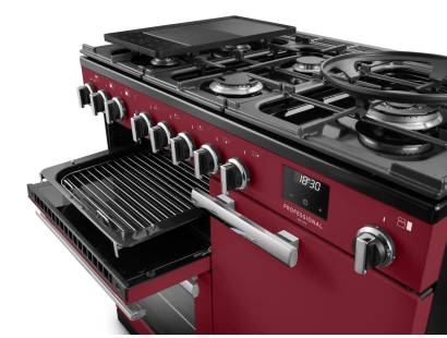 Rangemaster Professional Deluxe 100 Flexi-Grill with telescopic runners and full or half-width grilling