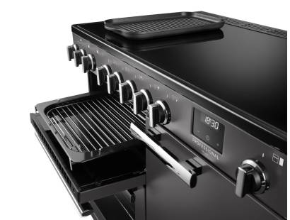 Rangemaster Professional Deluxe 100 Flexi-Grill with telescopic runners and full or half-width grilling