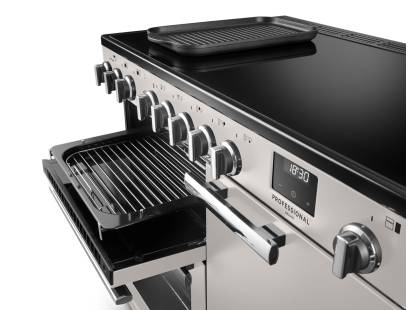 Rangemaster Professional Deluxe 100 Flexi-Grill with telescopic runners and full or half-width grilling