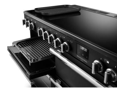 Rangemaster Professional Deluxe 110 Flexi-Grill with telescopic runners and full or half-width grilling